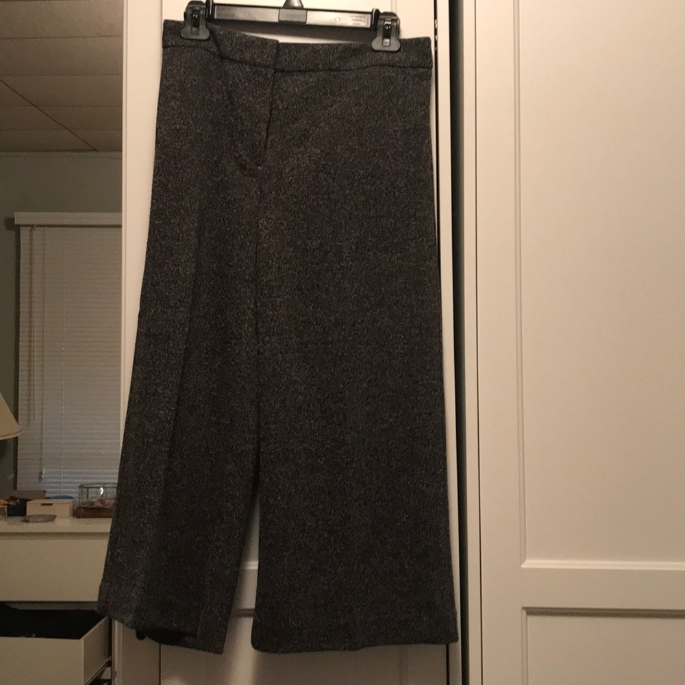 Ann Taylor wide leg grey pants